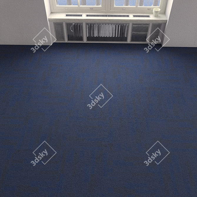 High Resolution Carpet Tiles 3D model image 2