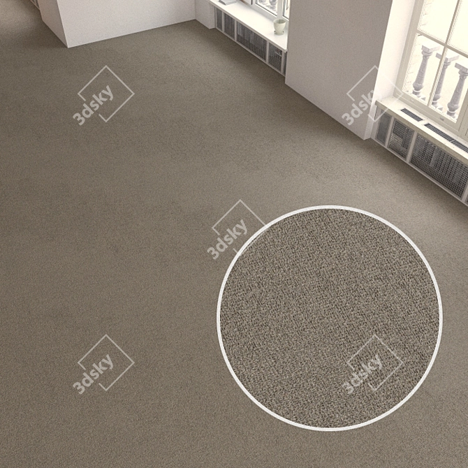 Interface Carpet Tiles 193 3D model image 1