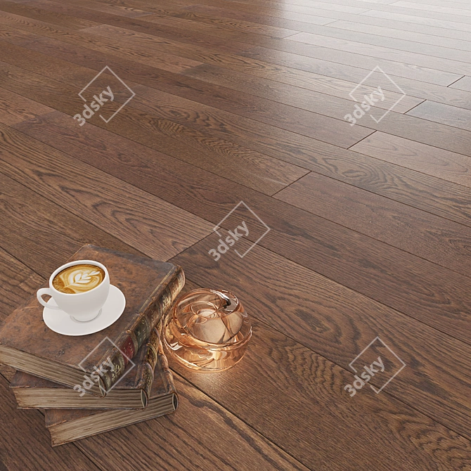 Classic Oregon: Versatile Parquet 3D model image 1