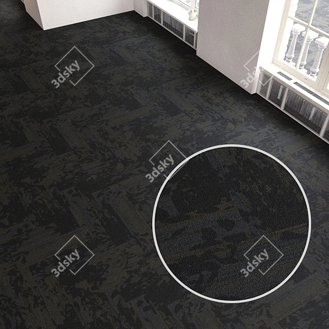 Interface Carpet Tile 3D model image 1