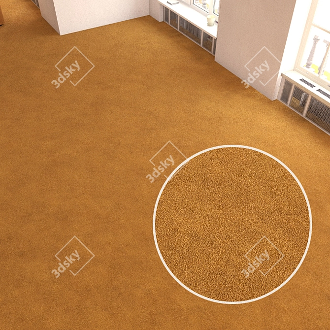 High Resolution Carpet Tiles 3D model image 1