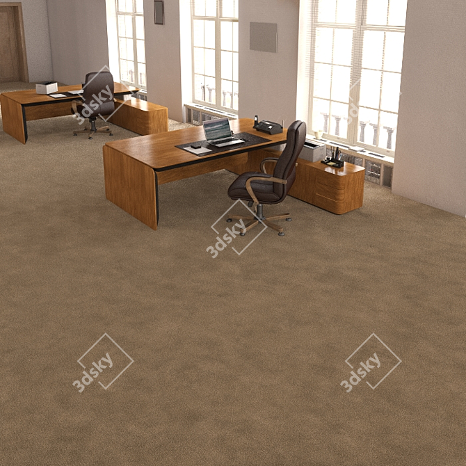 High Resolution Carpet Tiles 3D model image 3