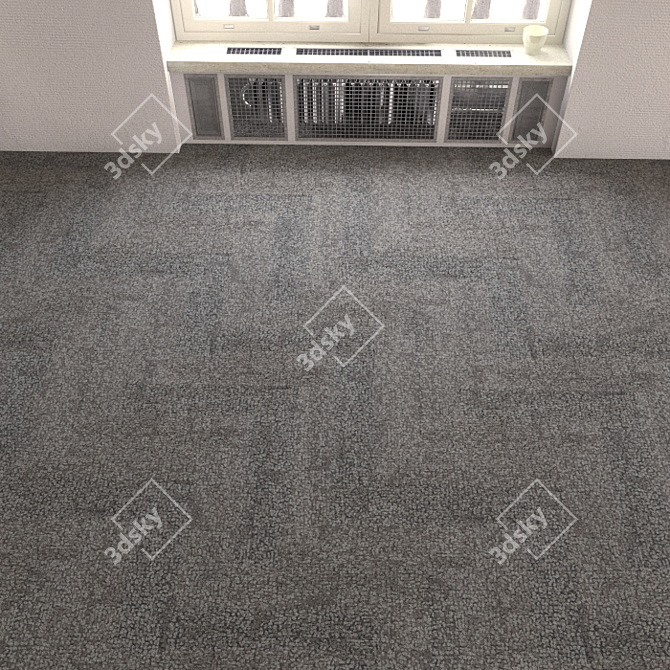 Title: Seamless Carpet Tile Collection 3D model image 2