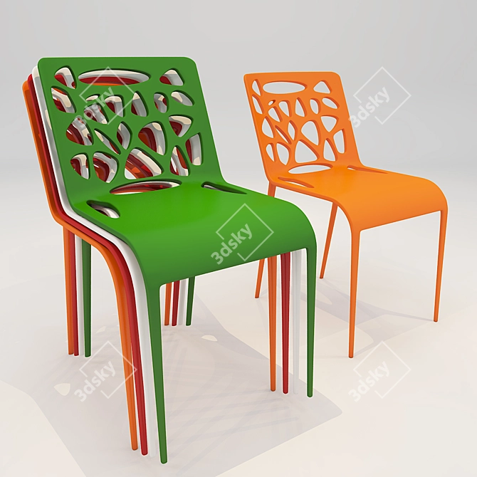 Marco Chair: Comfortable Furniture 3D model image 1