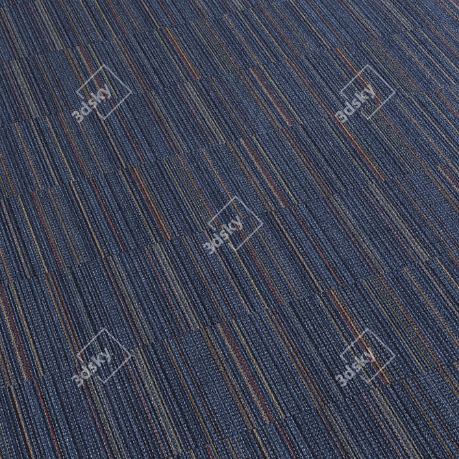 Title: Seamless Carpet Tiles Set 3D model image 3
