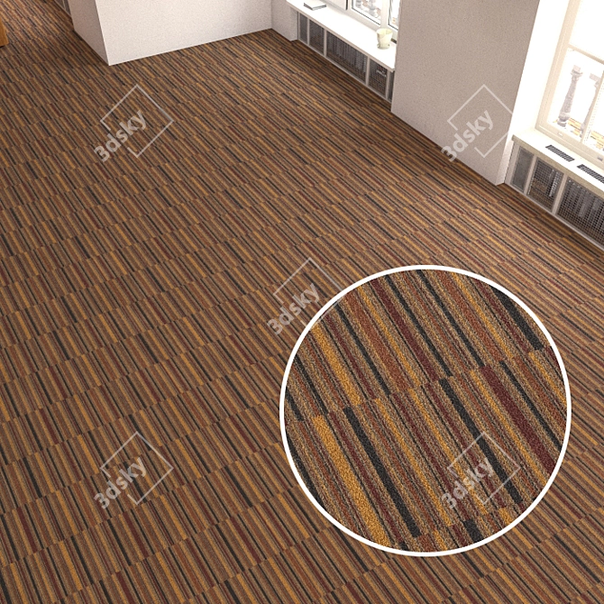 Interface Carpet Tiles 3D model image 1