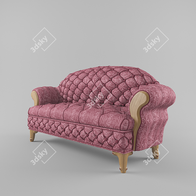  Stylish Modern Sofa 3D model image 1