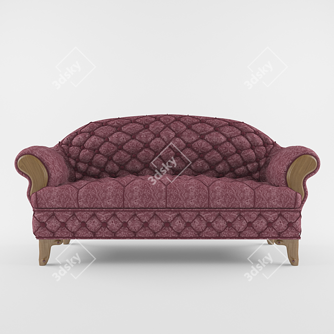  Stylish Modern Sofa 3D model image 2