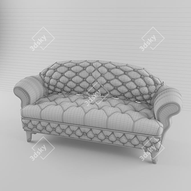  Stylish Modern Sofa 3D model image 3