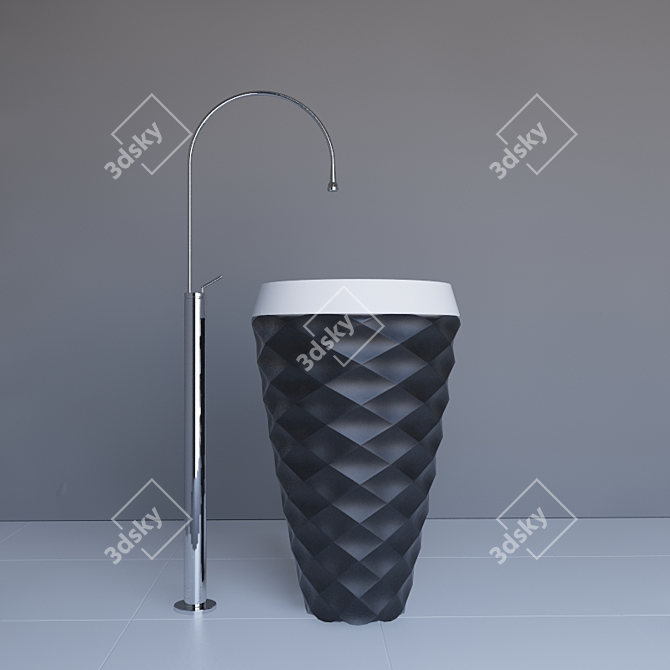 Vegni DIAMOND KAROL: Elegant Design 3D model image 1