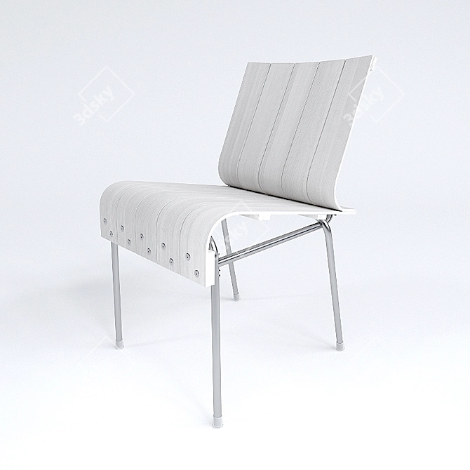 Innovative Design: Experimental Chair 3D model image 1