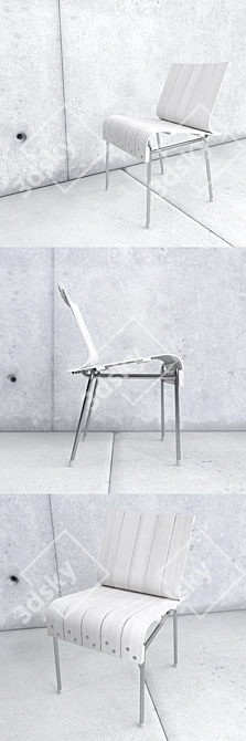 Innovative Design: Experimental Chair 3D model image 2