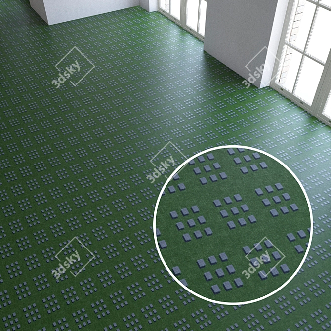 Seamless Forbo Linoleum 3D model image 1