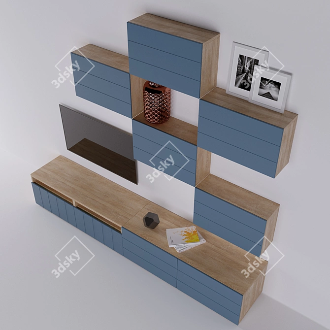 BESTO TV Cabinet from Ikea 3D model image 2