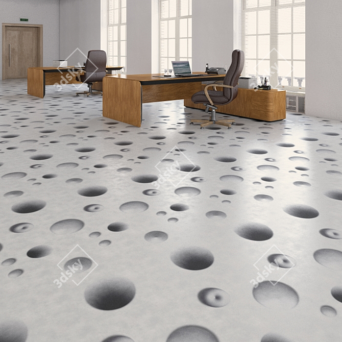 Seamless Linoleum: Forbo 057 3D model image 3