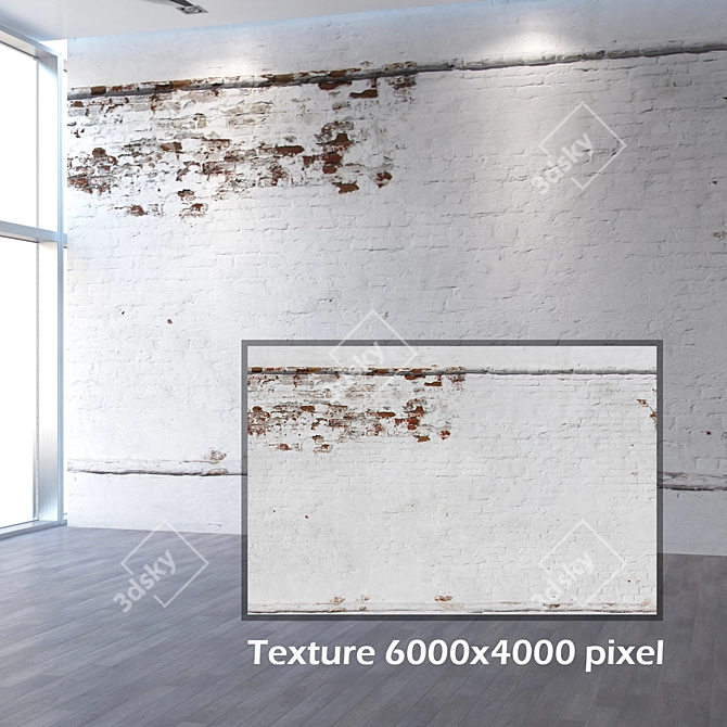 Title: Seamless 4K Brick Texture 3D model image 2