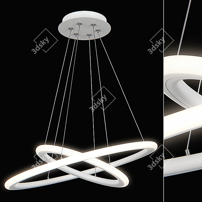 Saturno Lightstar Pendant Light 3D model image 2