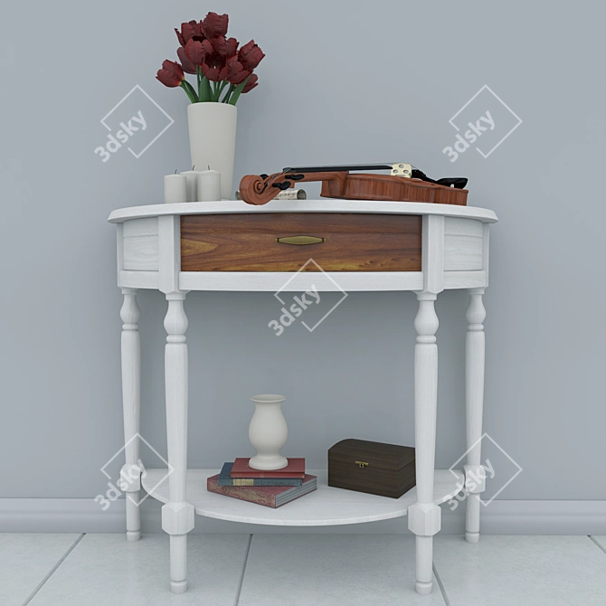 Contemporary Decorative Set 3D model image 1