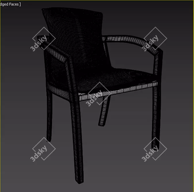 Bentley Belgravia: Luxurious Seating Solution 3D model image 3