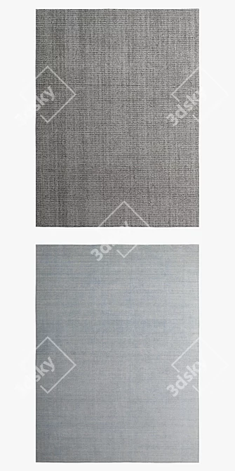 Restoration Hardware Rugs Collection 3D model image 2