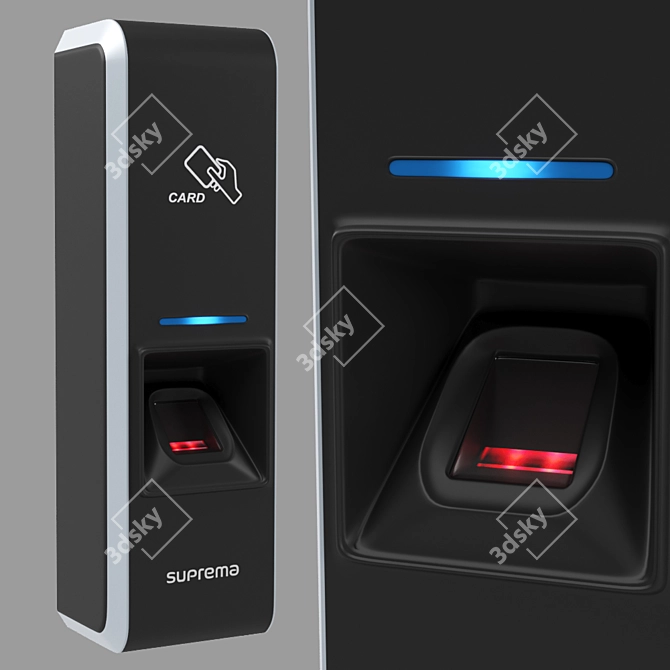 SecureAccess BioEntry Plus 3D model image 1