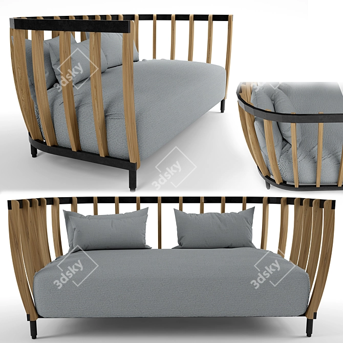 Modern Swing Sofa - Ethimov 3D model image 1