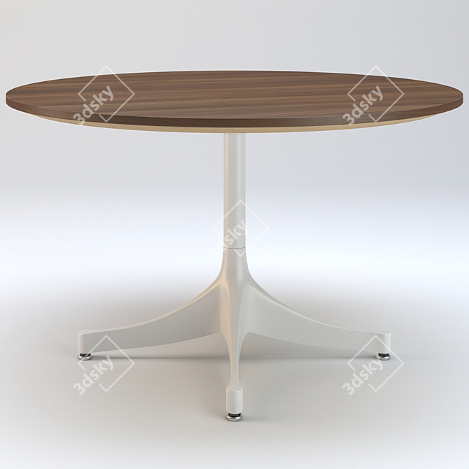 George Nelson Mid-Century Side Table 3D model image 3