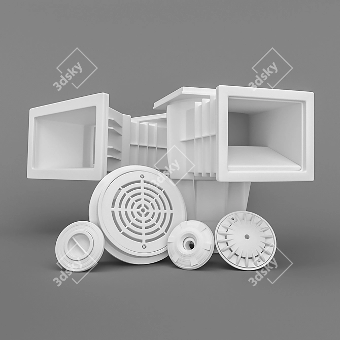 Complete Kripsol Pool Kit 3D model image 1