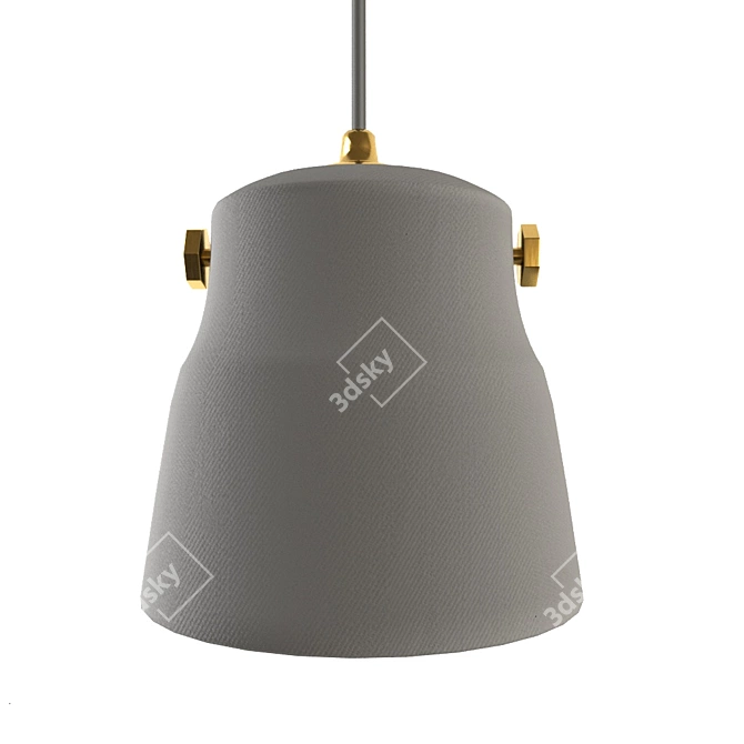 Loft-Style Luminaire 3D model image 1