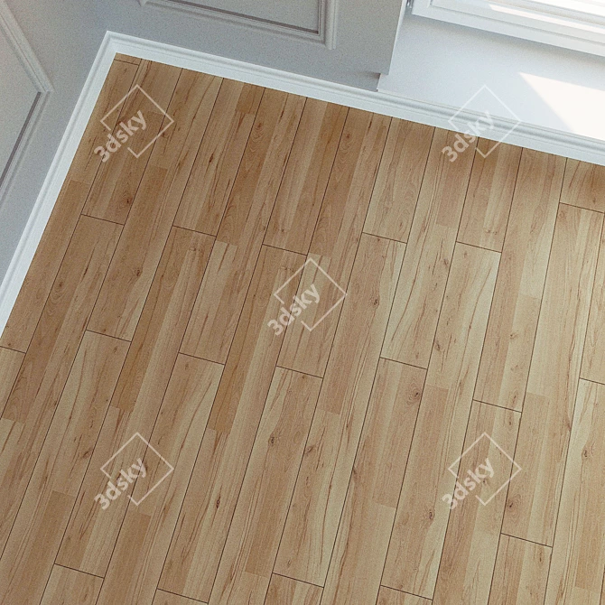 Natural Wood Laminate 007 3D model image 3