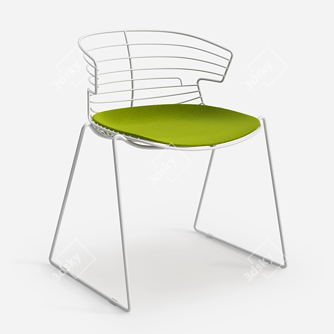 COVE Outdoor: Stylish Seating Harmony 3D model image 1