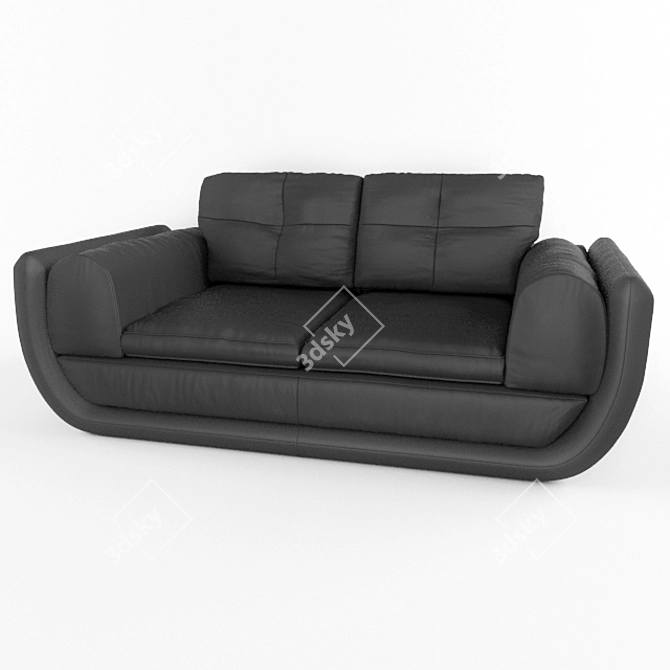 August Sofa 3D model image 1