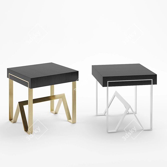 Mulbo Edge Coffee Table 3D model image 1