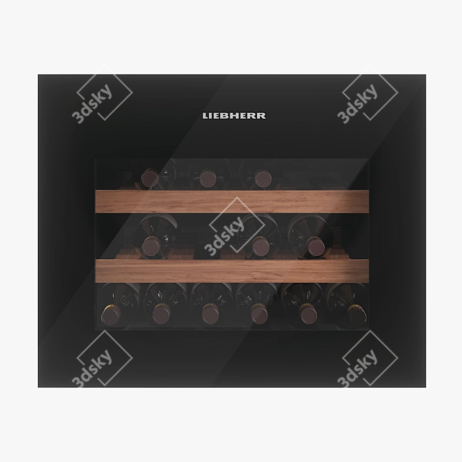  Liebherr HWgb 1803 Wine Cooler - Sleek and Stylish 24 Inch 3D model image 2