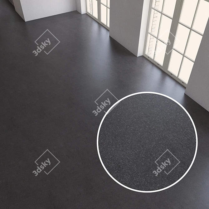 Seamless Vinyl Flooring: Forbo 3D model image 1