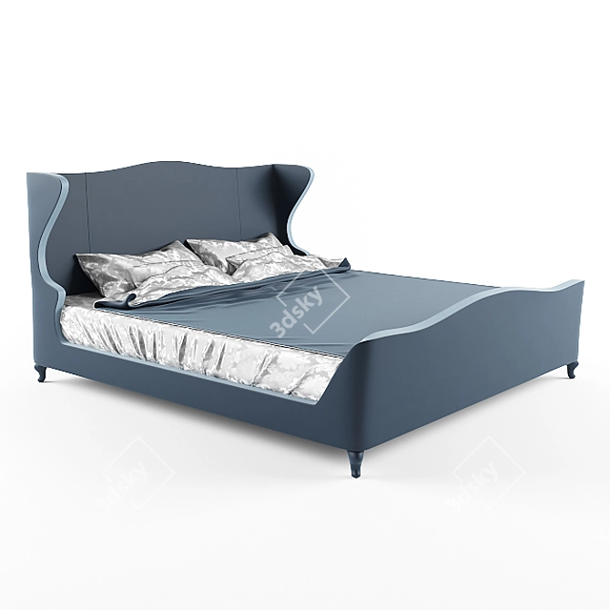 Colombostile Eclettico Touch Bed: 4026LMD 3D model image 1