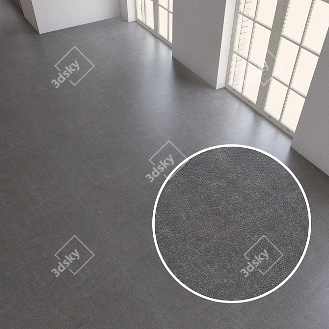 Seamless Vinyl Tiles: Premium Quality 3D model image 1