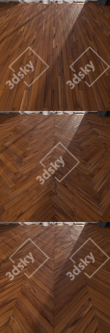 Parquet Tek: Versatile & Stunning Flooring 3D model image 2