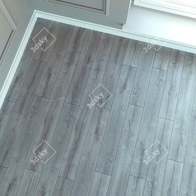 Avalon Oak Laminate Flooring 3D model image 3