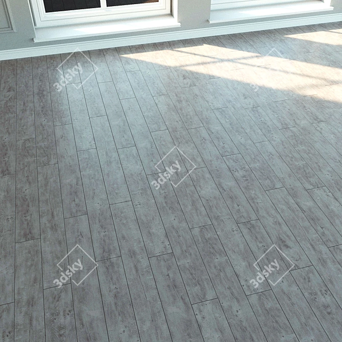 Natural Wood Laminate Flooring by KAINDL 3D model image 2