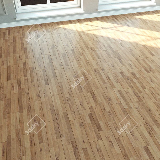 Kaindl Eiche Aliano Laminate 3D model image 2