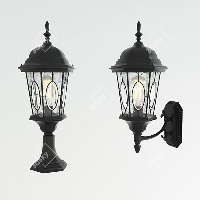 Title: Markslojd Street Lamp 3D model image 1