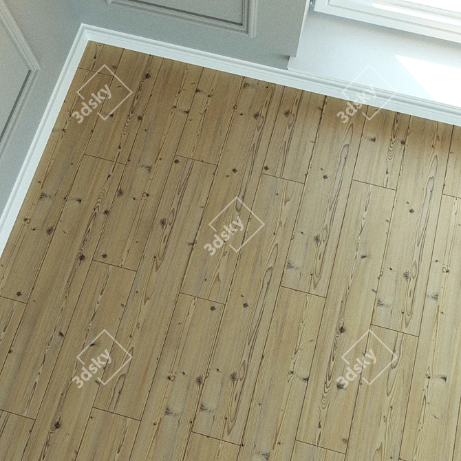 Kaindl Laminate - Natural Wood Aesthetic 3D model image 3