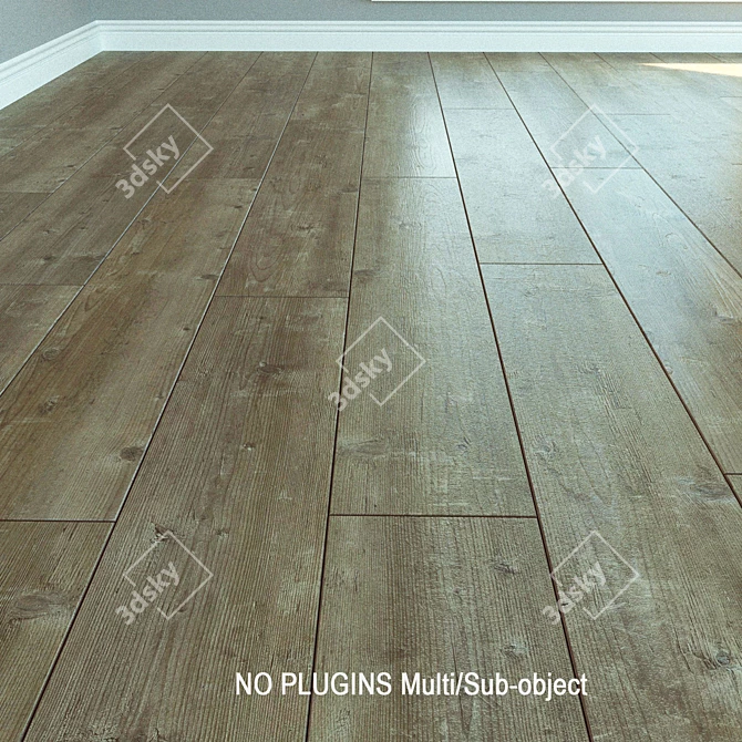 Kaindl Kiefer Farmhouse Laminate 3D model image 1