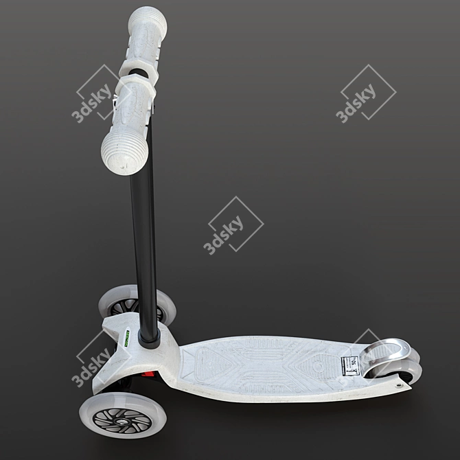 Kids' Reaction Scooter 3D model image 3