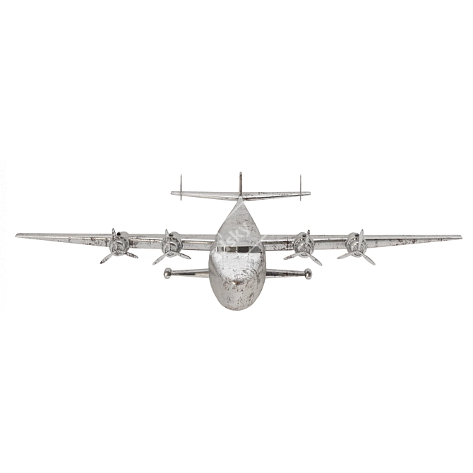 Boeing 314 Clipper Model: Timeless Aviation Elegance 3D model image 3