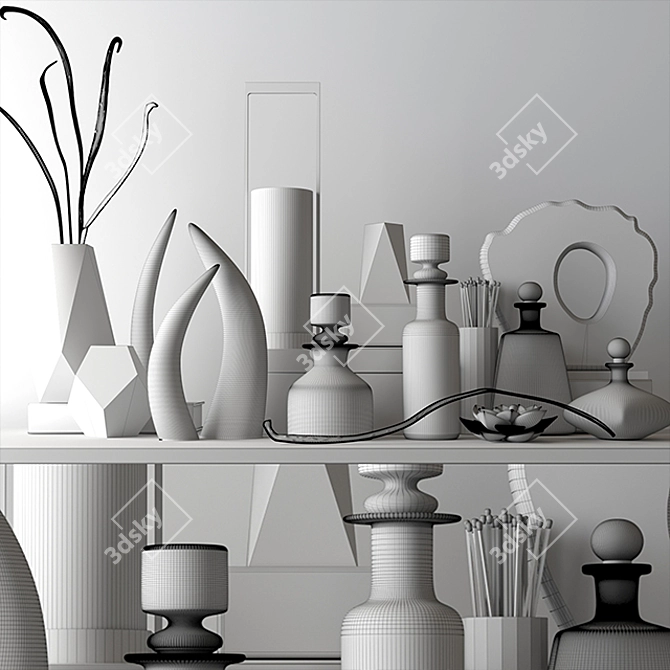 ARTERIORS Home Accents: Exquisite Decor Set 3D model image 2