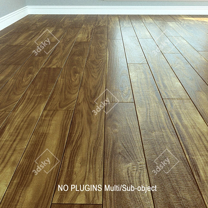 Natural Wood Laminate - 062 Eastside 3D model image 1