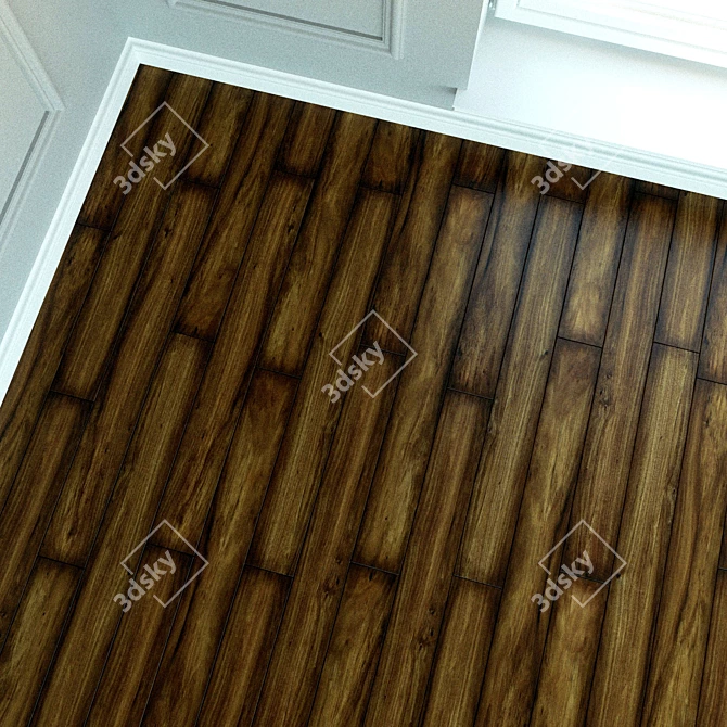 Natural Wood Laminate 069 3D model image 2