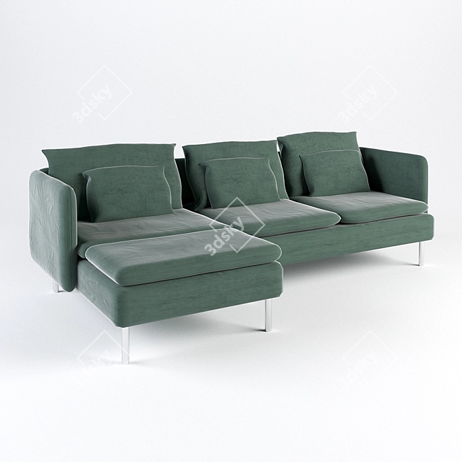 Title: Stylish SÖDERHAMN Sofa for Modern Living 3D model image 1